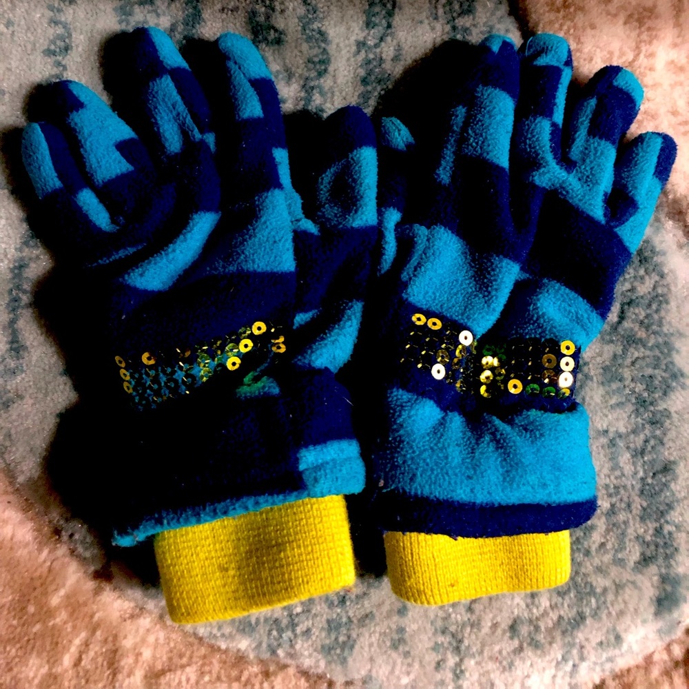 Blue Toddler Gloves